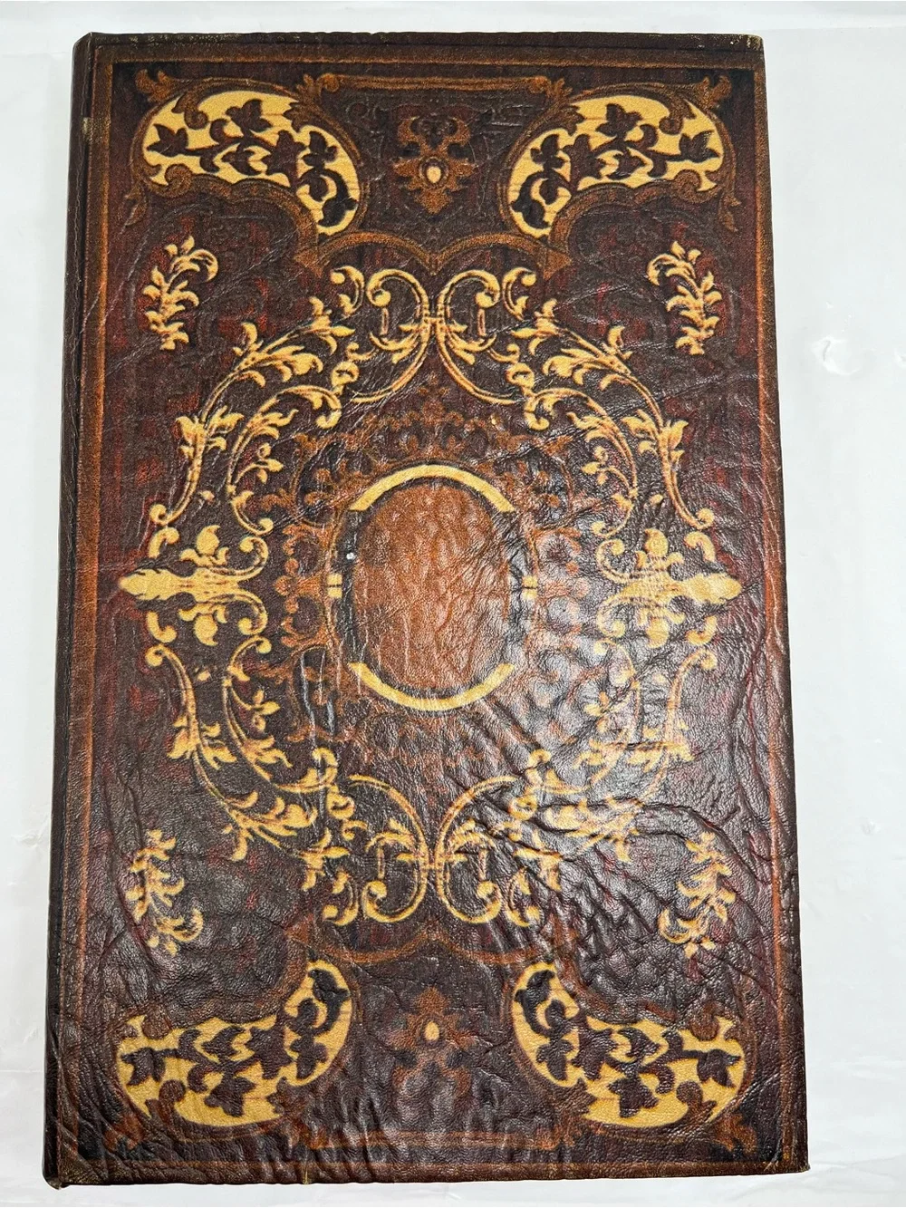 Faux Book Storage Large Box Mark Twain Magnetic Closure